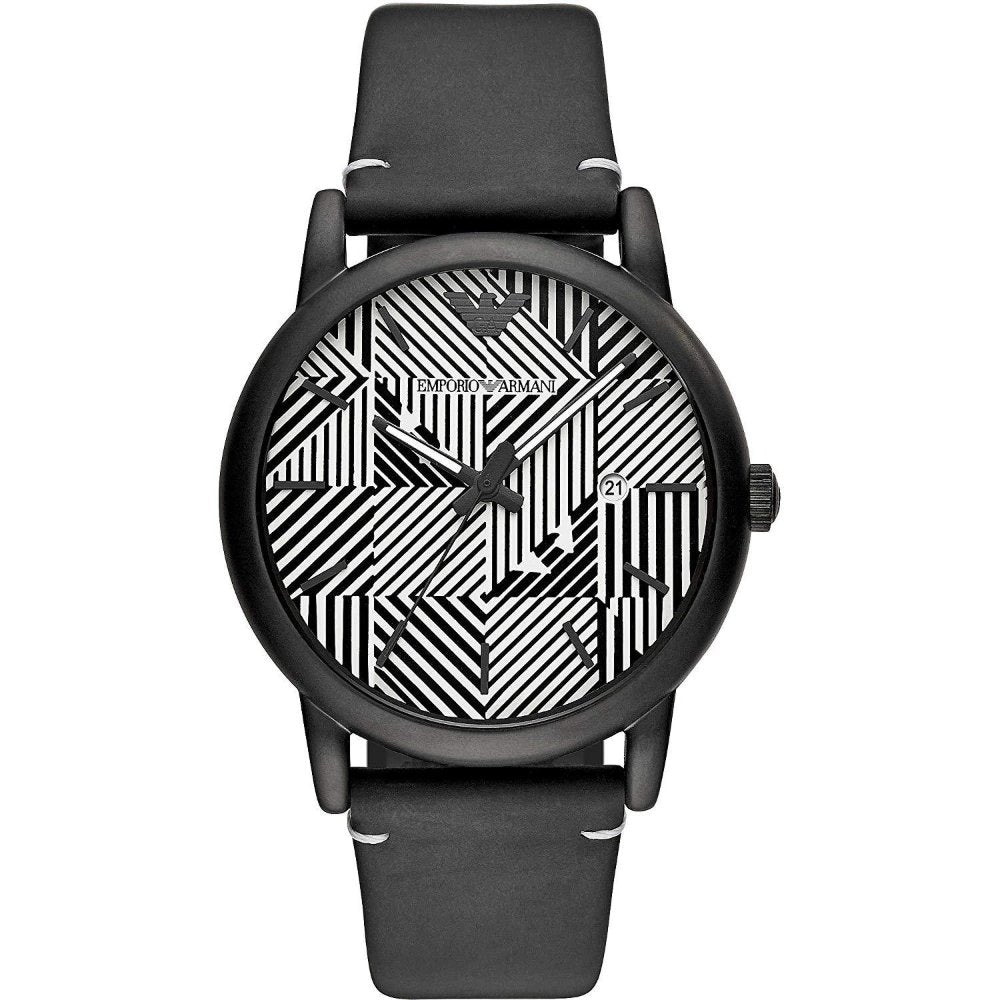 Emporio Armani AR11136 Black Men's Watch - WATCH & WATCH