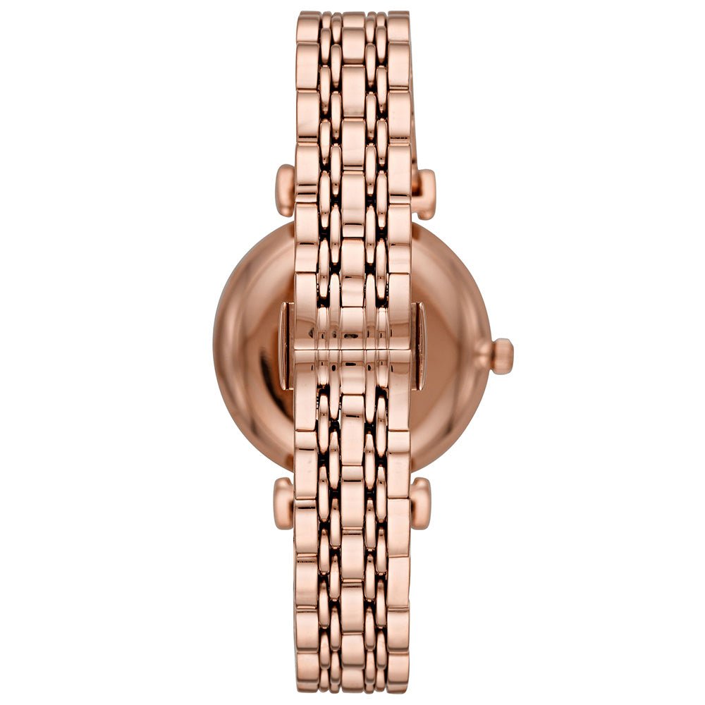 Emporio Armani AR11244 T - Bar Rose Gold Tone Ladies Watch - WATCH & WATCH