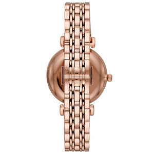 Emporio Armani AR11244 T - Bar Rose Gold Tone Ladies Watch - WATCH & WATCH