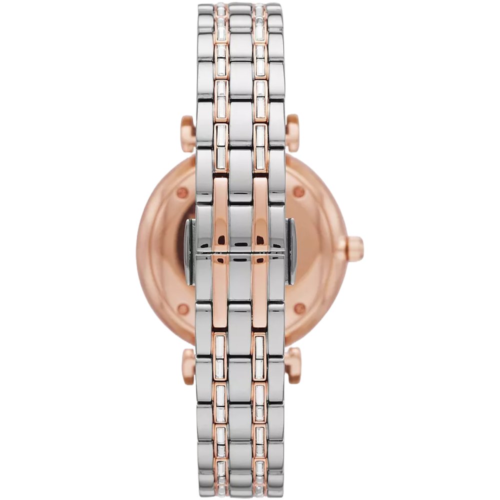 Emporio Armani AR11293 Gianni Two Tone Ladies Watch - WATCH & WATCH