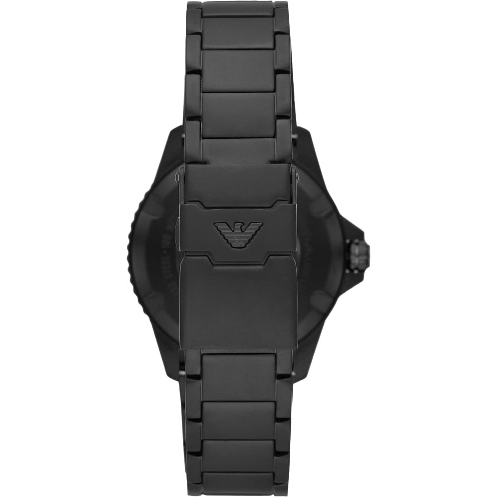 Emporio Armani AR11398 Three - Hand Date Black Men’s Watch - WATCH & WATCH