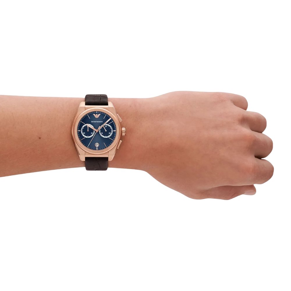 Emporio Armani AR11563 Federico Chronograph Men’s Watch - WATCH & WATCH