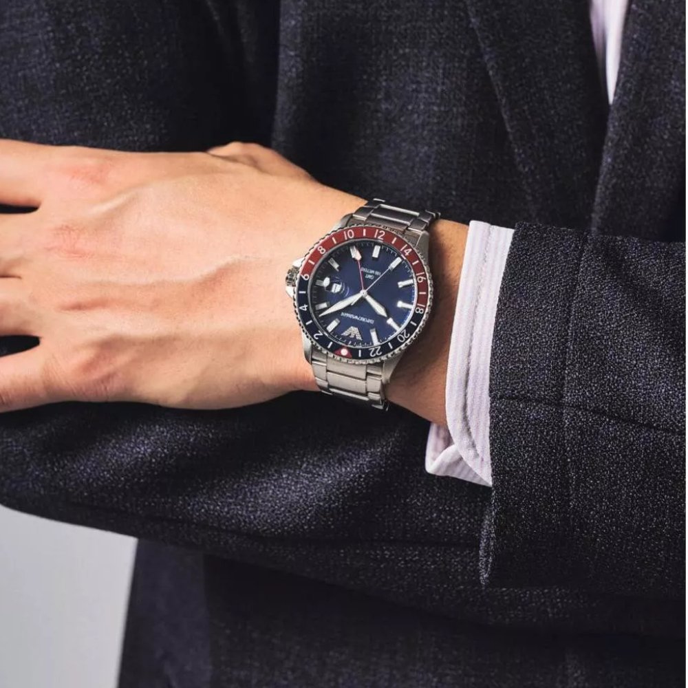 Emporio Armani AR11590 Diver Men’s Watch - WATCH & WATCH