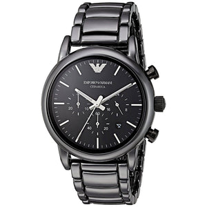 Emporio Armani AR1507 Luigi Ceramica Chronograph Men's Watch - WATCH & WATCH