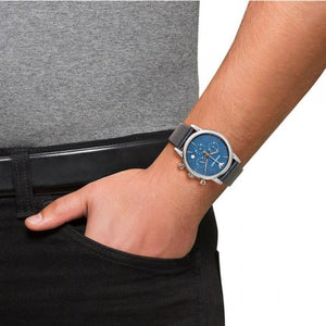 Emporio Armani AR1736 Blue Chronograph Men's Watch - WATCH & WATCH