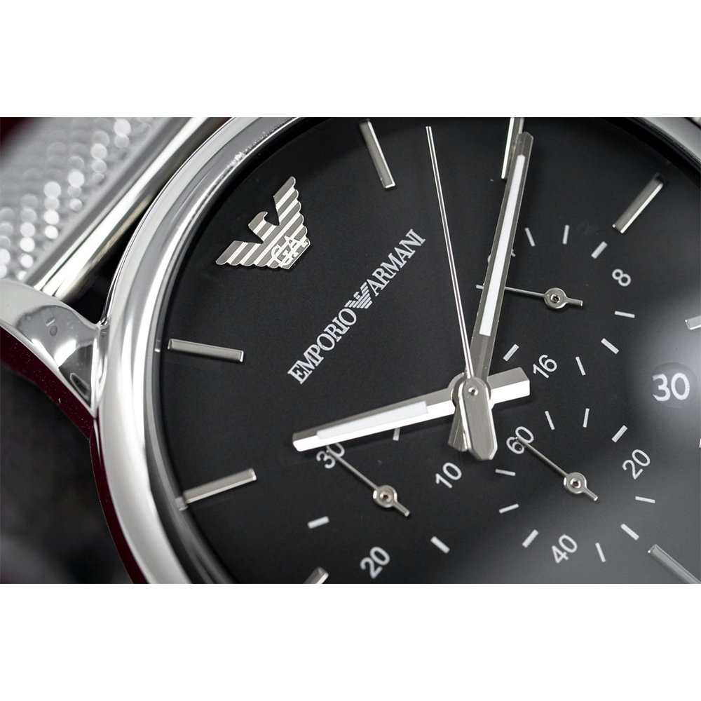 Emporio Armani AR1811 41mm Men's Luigi Chronograph Watch - WATCH & WATCH