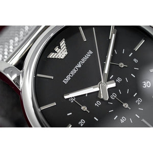 Emporio Armani AR1811 41mm Men's Luigi Chronograph Watch - WATCH & WATCH