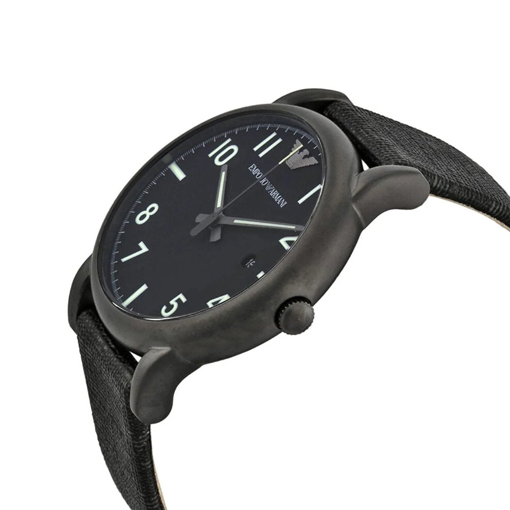 Emporio Armani AR1834 Black Dial Men's Watch - WATCH & WATCH