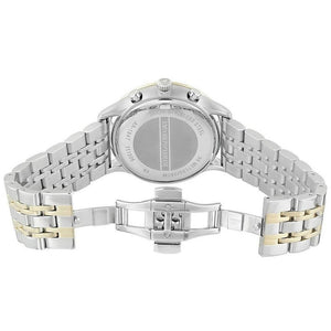 Emporio Armani AR1847 Men's Watch Chronograph Two Tone Blue - WATCH & WATCH