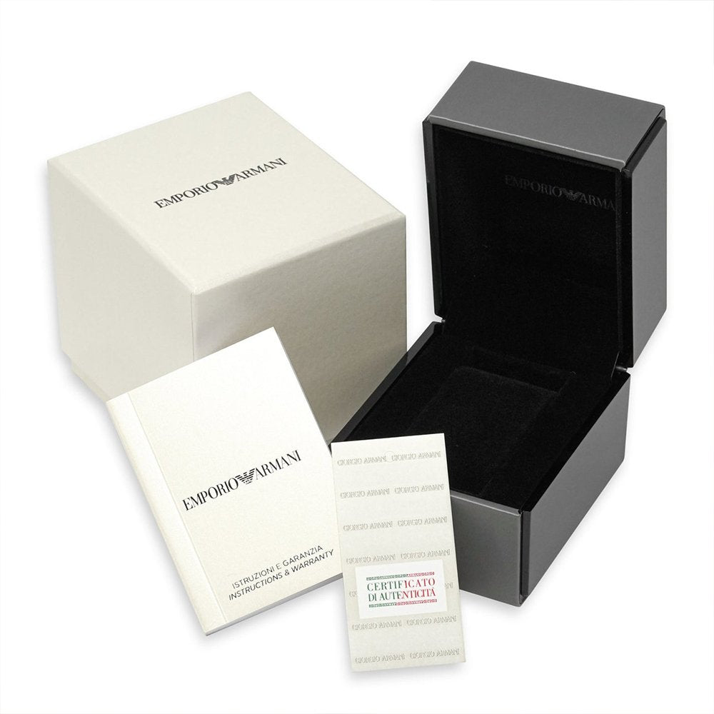 Emporio Armani AR5890 Men's Chronograph Watch Brown - WATCH & WATCH