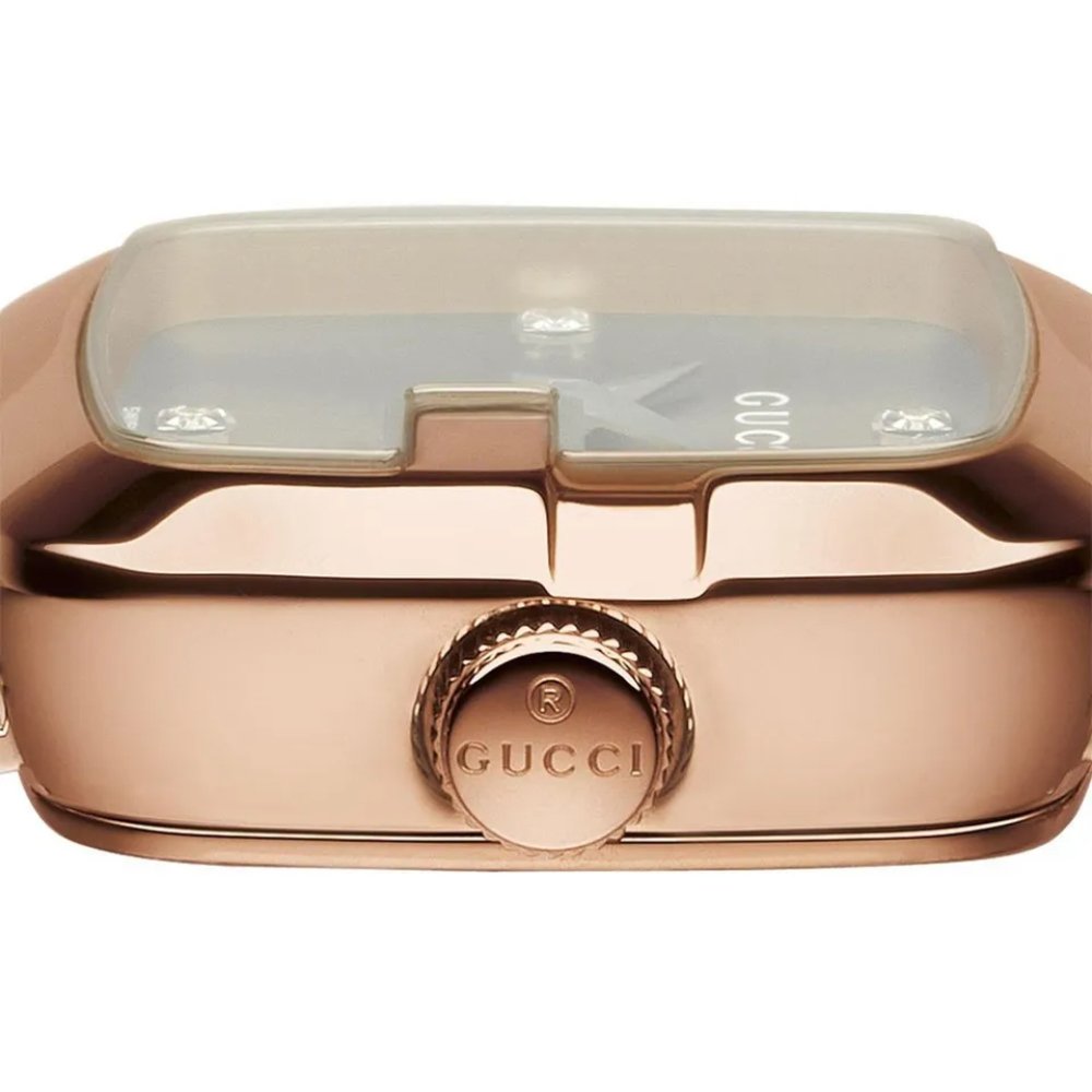 Gucci YA125512 G - Timeless Rose Gold Ladies Watch - WATCH & WATCH