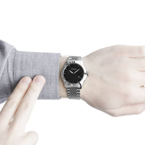 Gucci YA126402 G - Timeless Black Dial Men's Watch - WATCH & WATCH