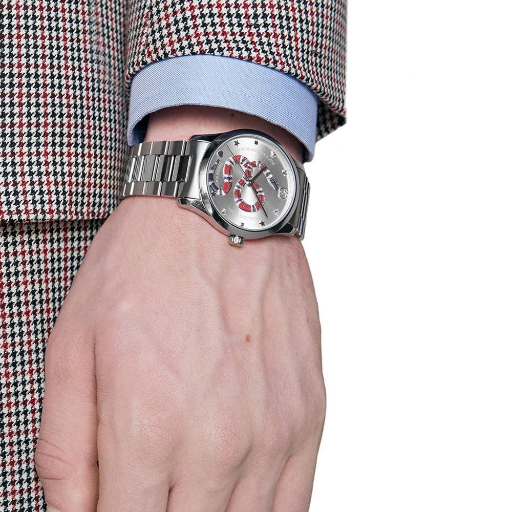 Gucci YA1264076 G - Timeless Men's Watch - WATCH & WATCH