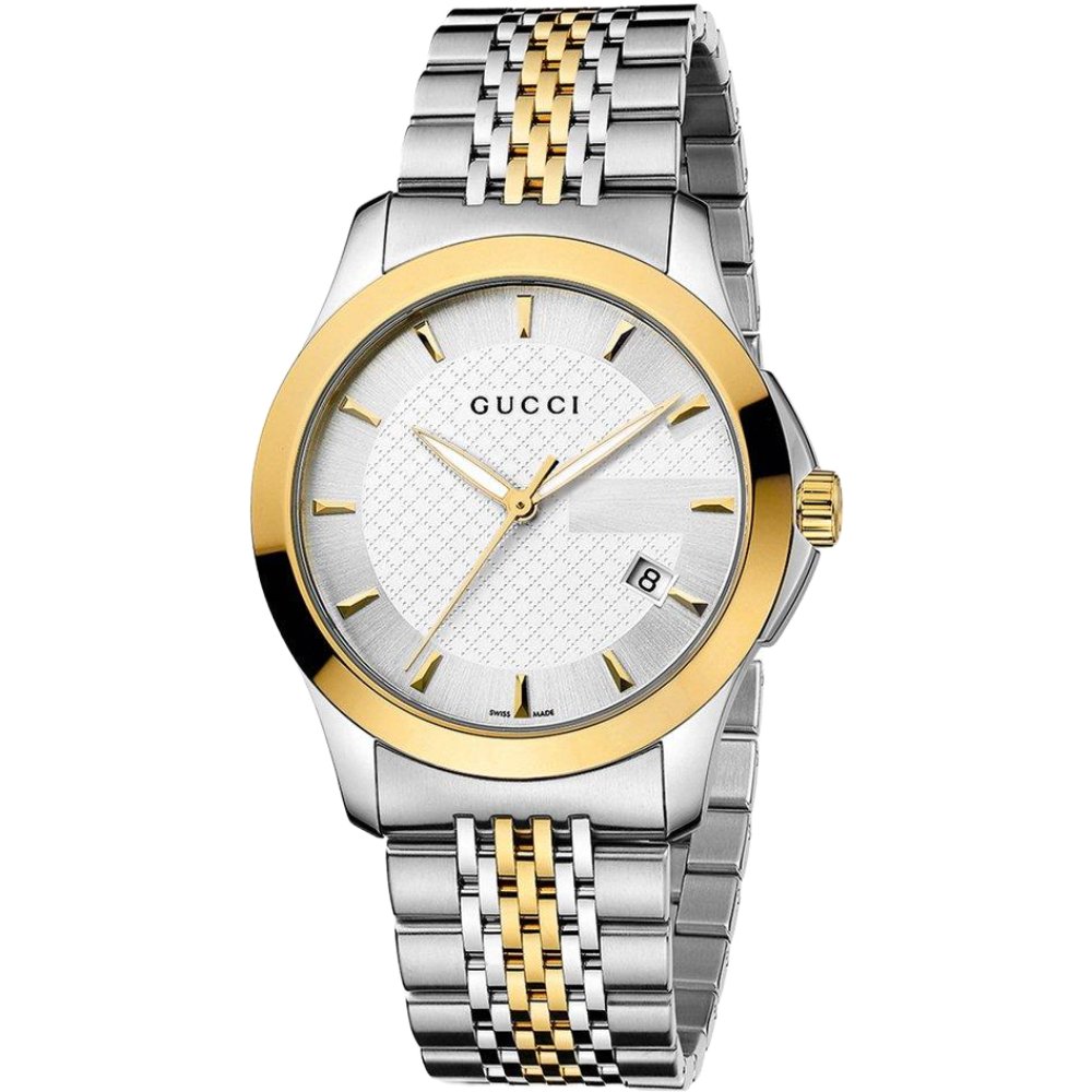 Gucci YA126409 G - Timeless Two - Tone Men's Watch - WATCH & WATCH