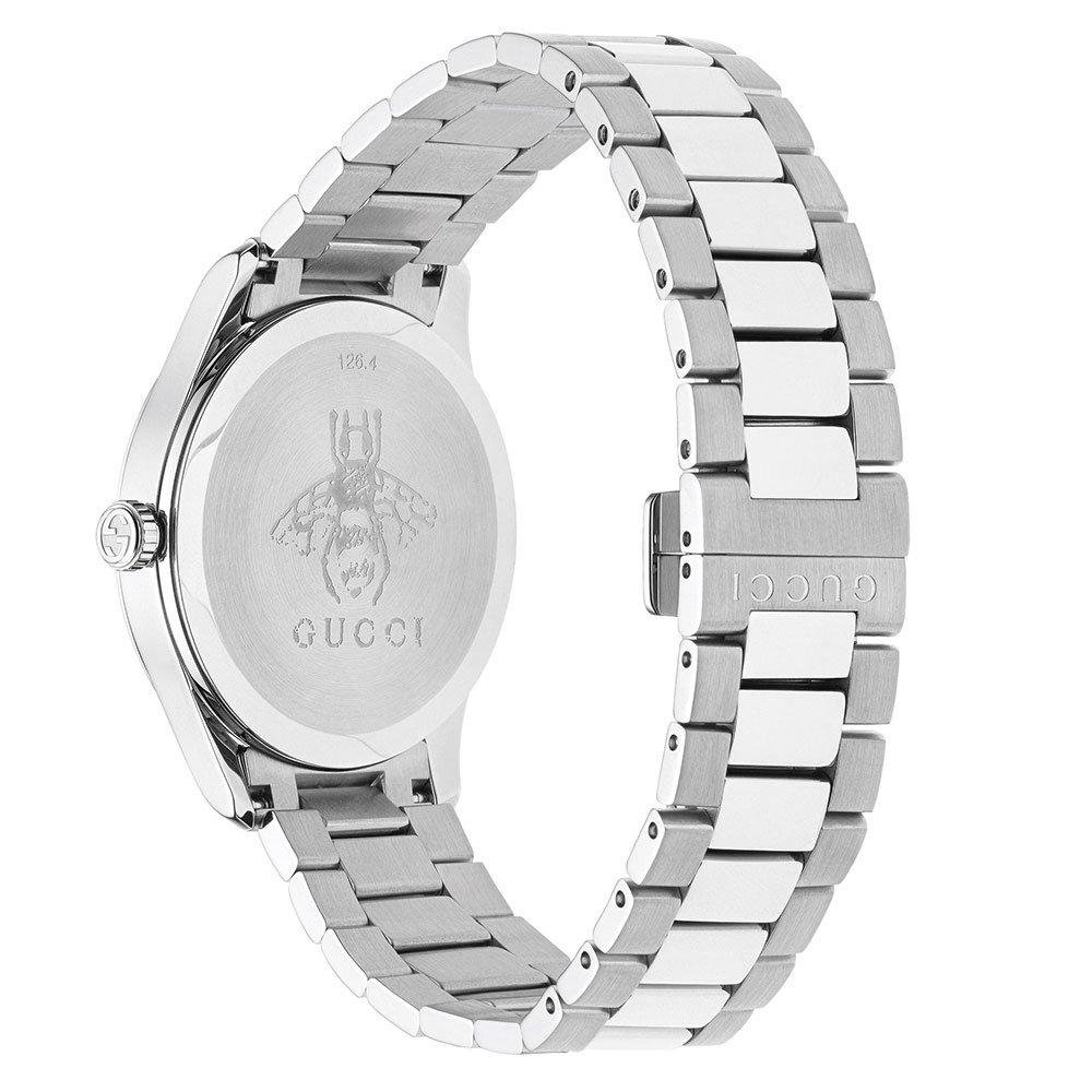 Gucci YA1264095 G - Timeless Silver Dial Unisex Watch - WATCH & WATCH