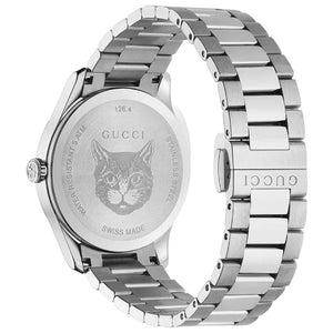 Gucci YA1264166 G - Timeless Pink Mother of Pearl Dial Unisex Watch - WATCH & WATCH