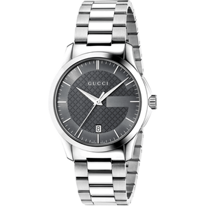 Gucci YA126441 G - Timeless Grey Dial Unisex Watch - WATCH & WATCH