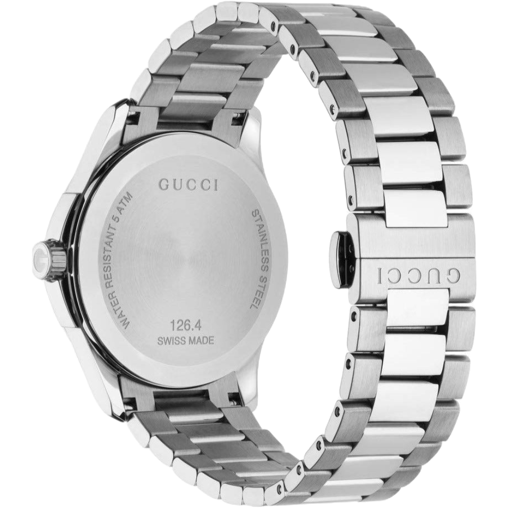 Gucci YA126441 G - Timeless Grey Dial Unisex Watch - WATCH & WATCH
