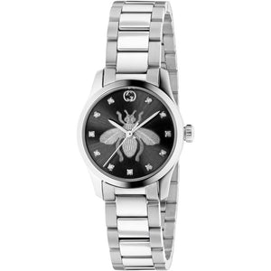 Gucci YA1265024 G - Timeless Black Dial Ladies Watch - WATCH & WATCH