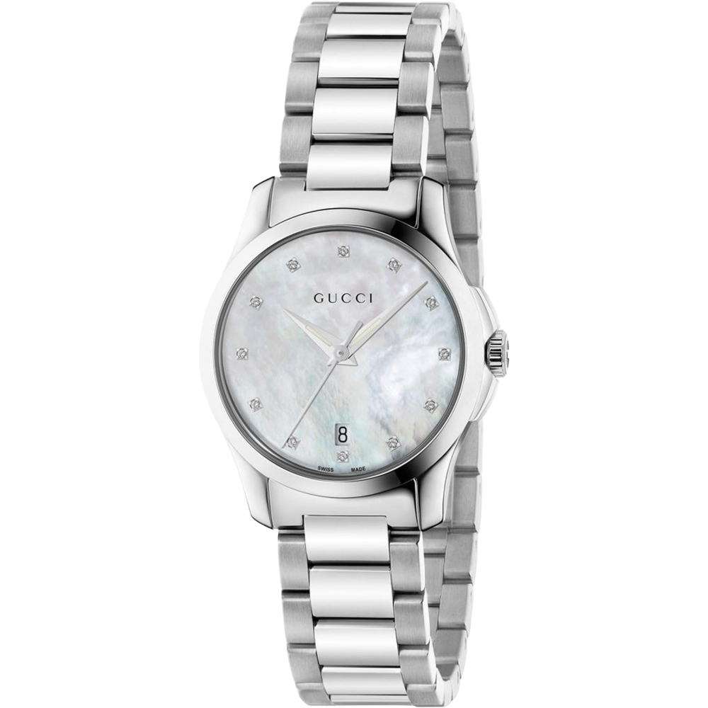 Gucci YA126542 G - Timeless Mother of Pearl Ladies Watch - WATCH & WATCH