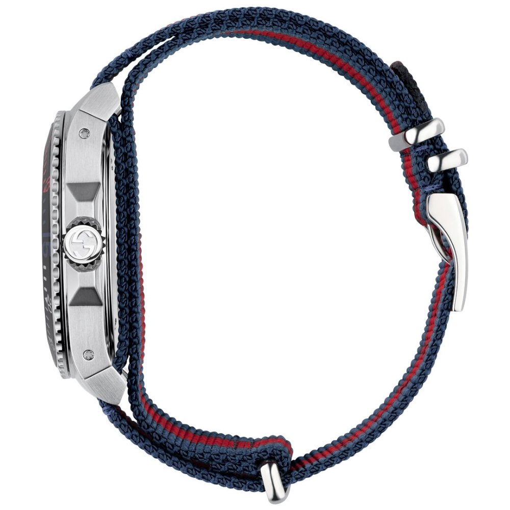 Gucci YA136210 Black Dial Men's Watch - WATCH & WATCH