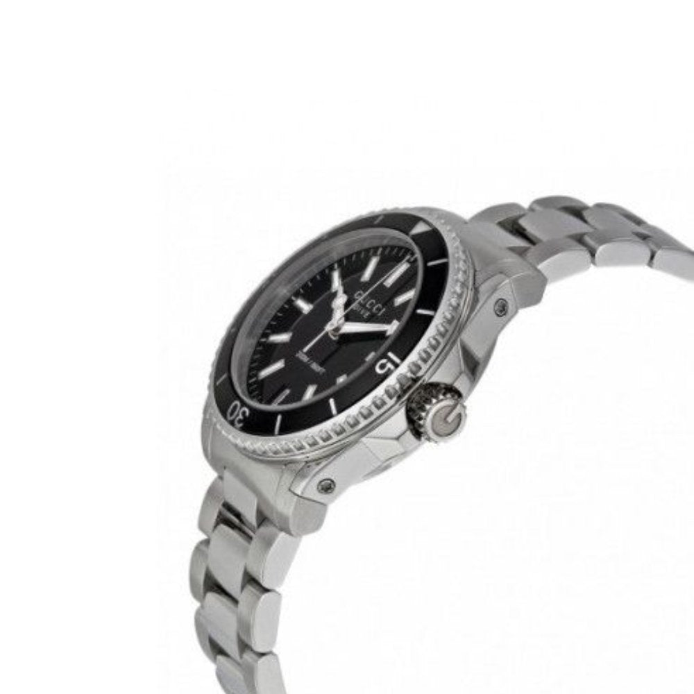 Gucci YA136403 Dive Black Dial Ladies Watch - WATCH & WATCH