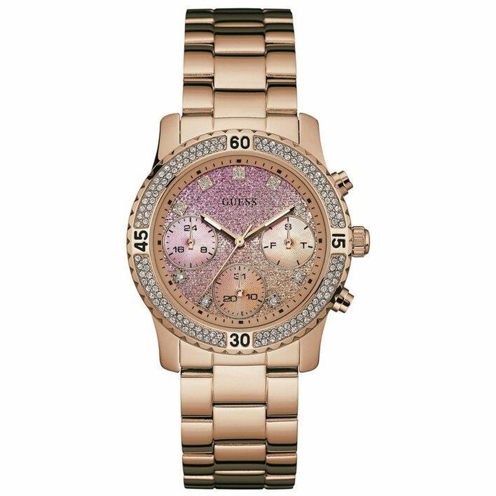 Guess W0774L3 Confetti Analogue Quartz Women's Watch - WATCH & WATCH