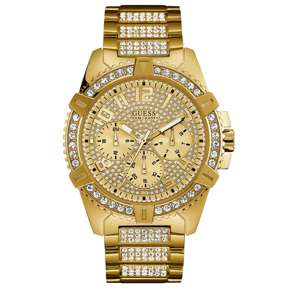 Guess W0799G2 Frontier Gold Men's Watch - WATCH & WATCH