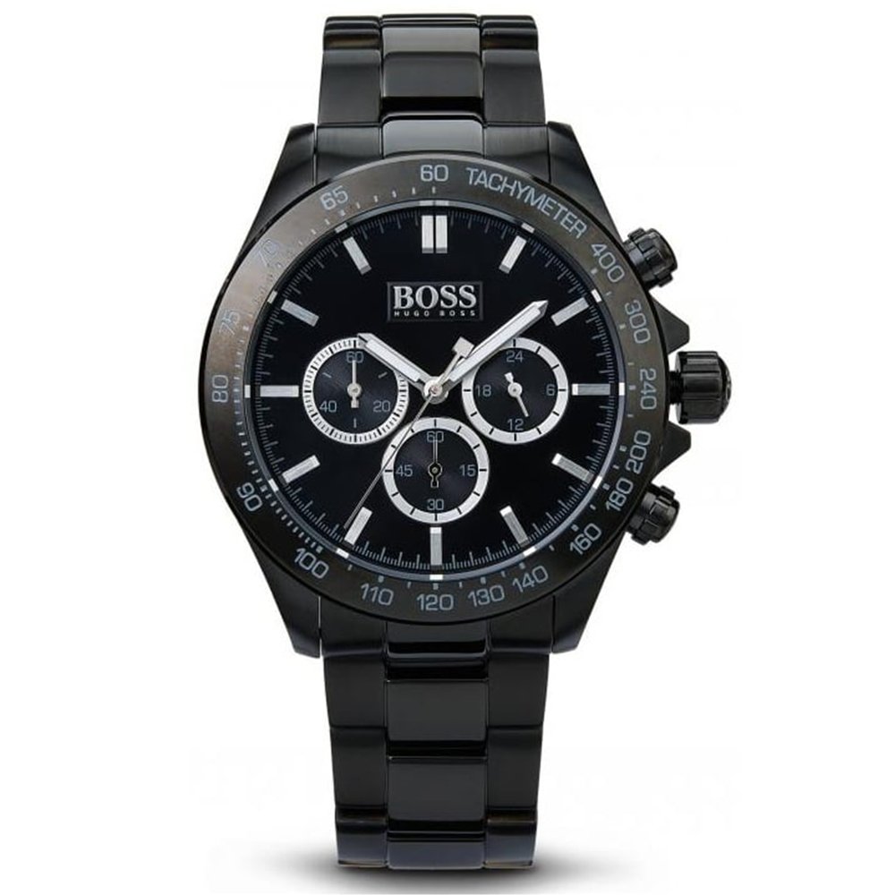 Hugo Boss 1512961 Ikon Men's Black Dial Watch - WATCH & WATCH
