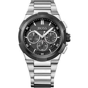 Hugo Boss 1513359 Supernova Chrono Silver Dial Men's Watch - WATCH & WATCH