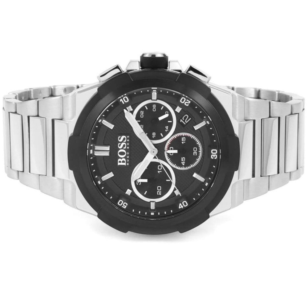 Hugo Boss 1513359 Supernova Chrono Silver Dial Men's Watch - WATCH & WATCH