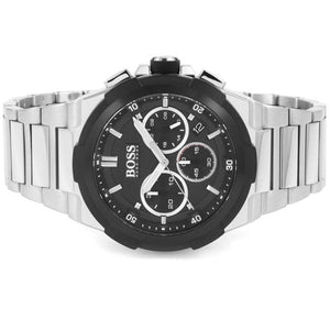 Hugo Boss 1513359 Supernova Chrono Silver Dial Men's Watch - WATCH & WATCH