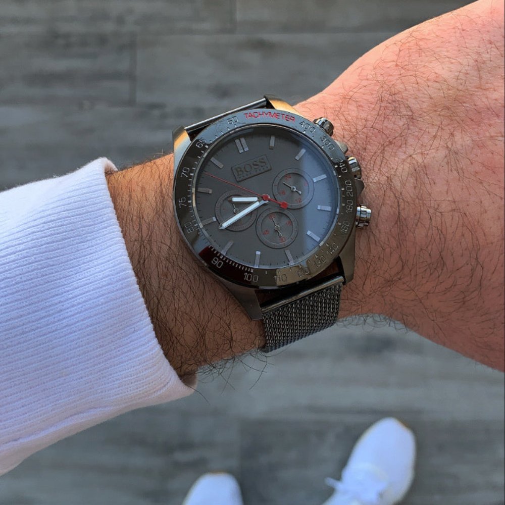 Hugo Boss 1513443 Ikon Chronograph Men's Watch - WATCH & WATCH