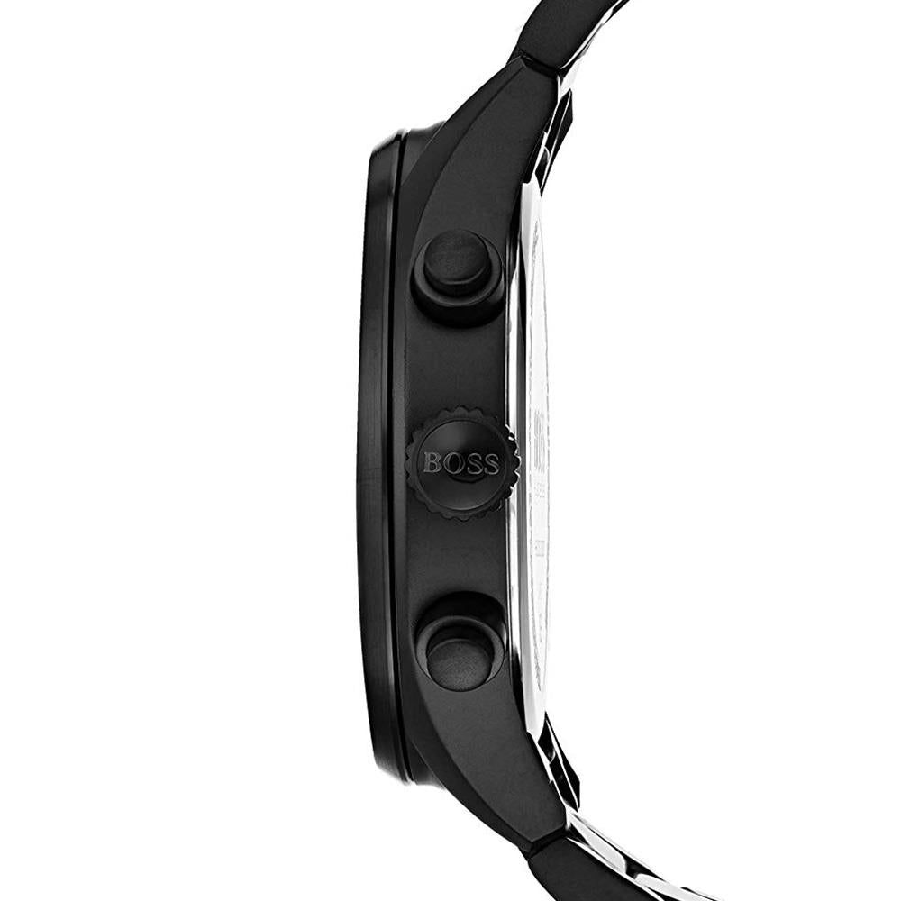 Hugo Boss 1513676 Mens Chronograph Quartz Watch with Stainless Steel Strap - WATCH & WATCH