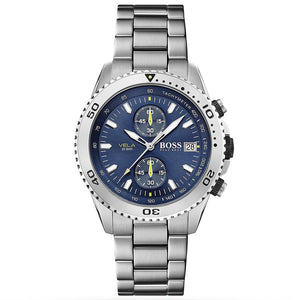 Hugo Boss 1513775 Men's Chronograph Vela Watch - WATCH & WATCH