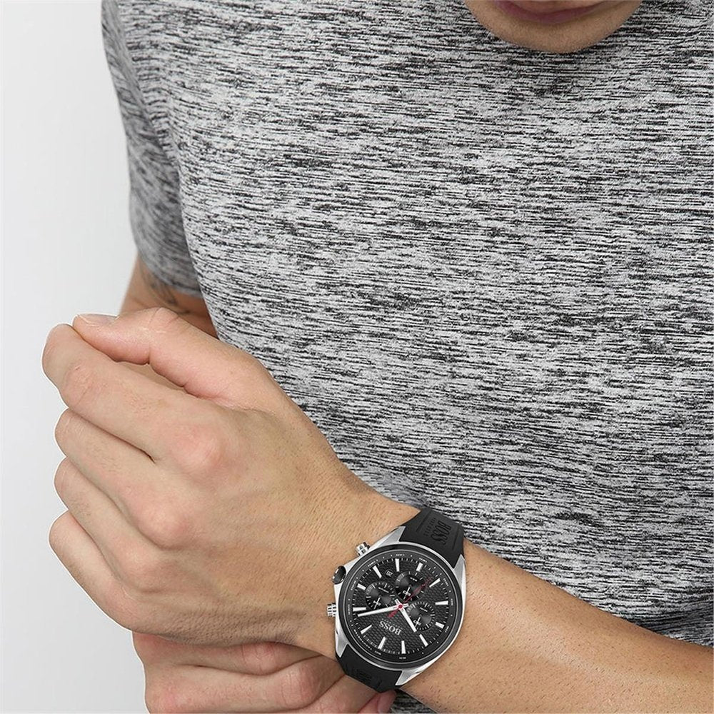 Hugo Boss 1513855 Distinct Black Men's Watch - WATCH & WATCH