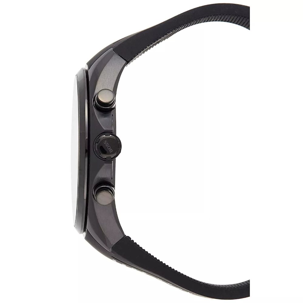 Hugo Boss 1513859 Distinct Black Dial Chronograph Men's Watch - WATCH & WATCH