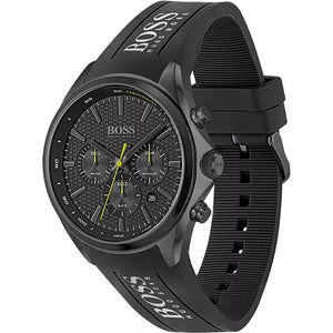 Hugo Boss 1513859 Distinct Black Dial Chronograph Men's Watch - WATCH & WATCH