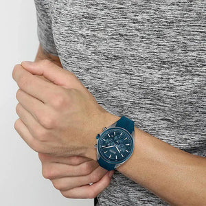 Hugo Boss 1513859 Distinct Blue Dial Chronograph Men's Watch - WATCH & WATCH