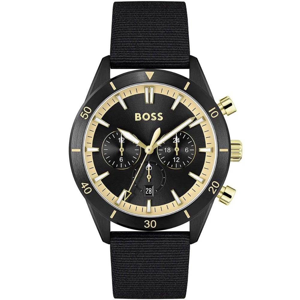 Hugo Boss 1513935 Santiago Chronograph Men's Watch - WATCH & WATCH