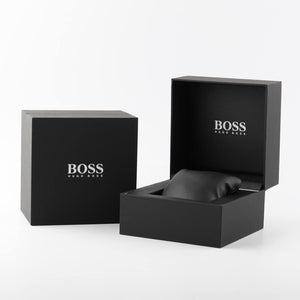Hugo Boss 1513937 Santiago Two - Tone Steel & Blue Mens Watch - WATCH & WATCH