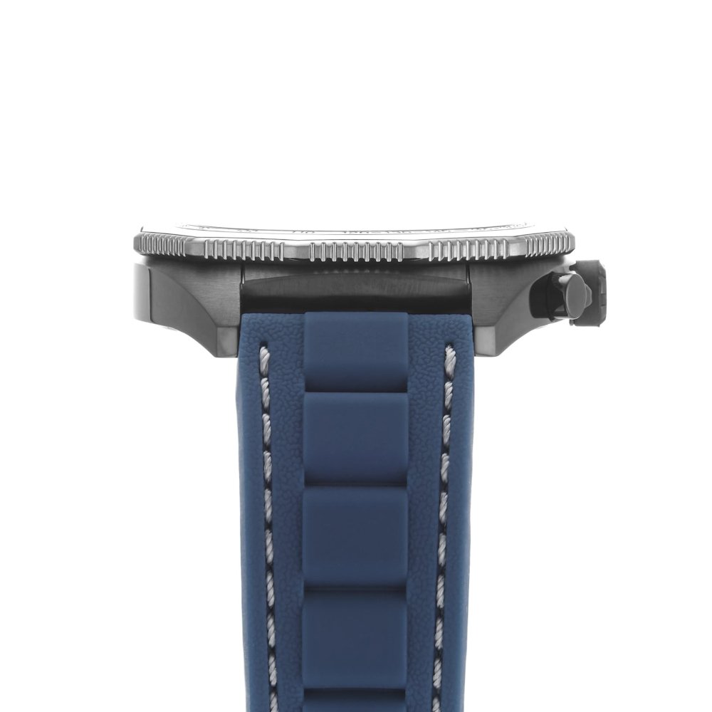 Hugo Boss 1513972 Energy Blue Silicone Chrono Men's Watch - WATCH & WATCH