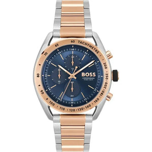 Hugo Boss 1514026 Center Court Blue Dial Men's Watch - WATCH & WATCH