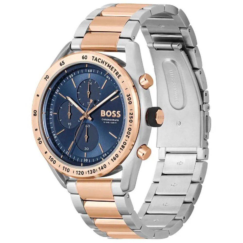 Hugo Boss 1514026 Center Court Blue Dial Men's Watch - WATCH & WATCH