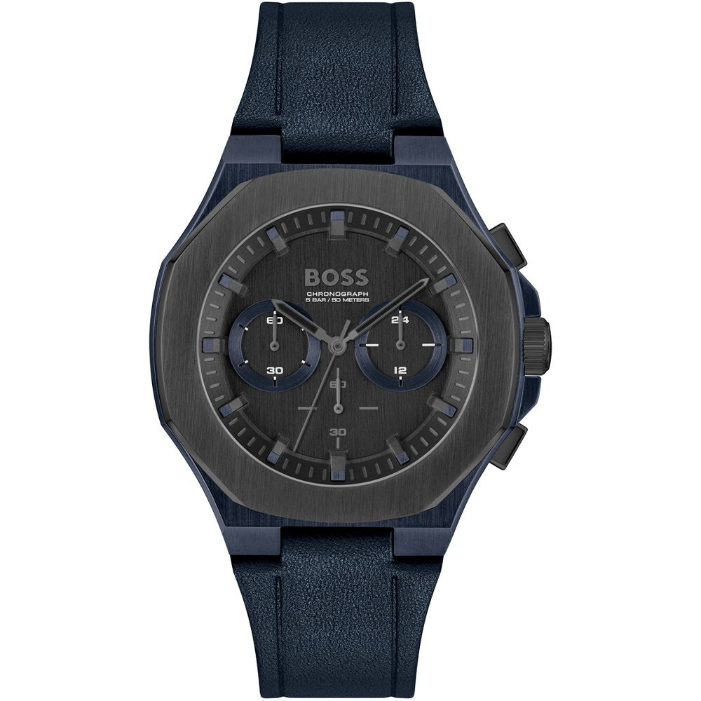 Hugo Boss 1514086 Taper Black Dial Men's Watch - WATCH & WATCH