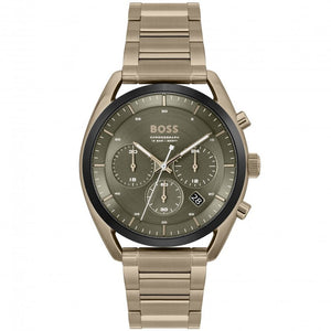 Hugo Boss 1514094 Top Bronze 44mm Men's Watch - WATCH & WATCH