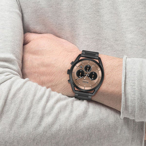 Hugo Boss 1514095 Top Black 44mm Men's Watch - WATCH & WATCH