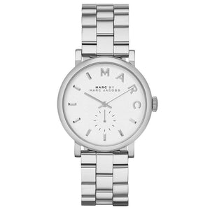 Marc Jacobs MBM3242 Baker Silver Ladies Watch - WATCH & WATCH