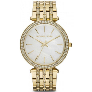 Michael Kors MK3219 Darci Mother of Pearl Dial Gold Steel Women's Watch - WATCH & WATCH