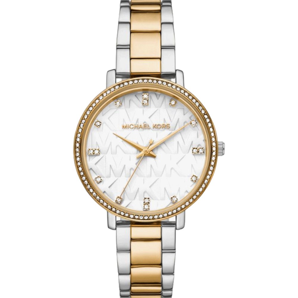 Michael Kors MK4595 Pyper Two - Tone Bracelet Ladies Watch - WATCH & WATCH